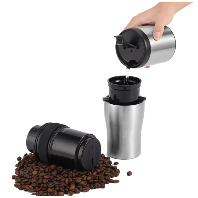 Wholesale Portable Semi-Automatic Professional Electric Drip Coffee Maker Commercial Espresso Travel Mini Capsule Coffee