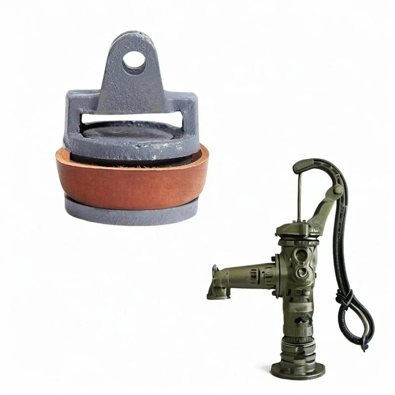 

Hand Pump Leather Cup Piston Hand Well Pumps for Backyard Farmhouse Orchard
