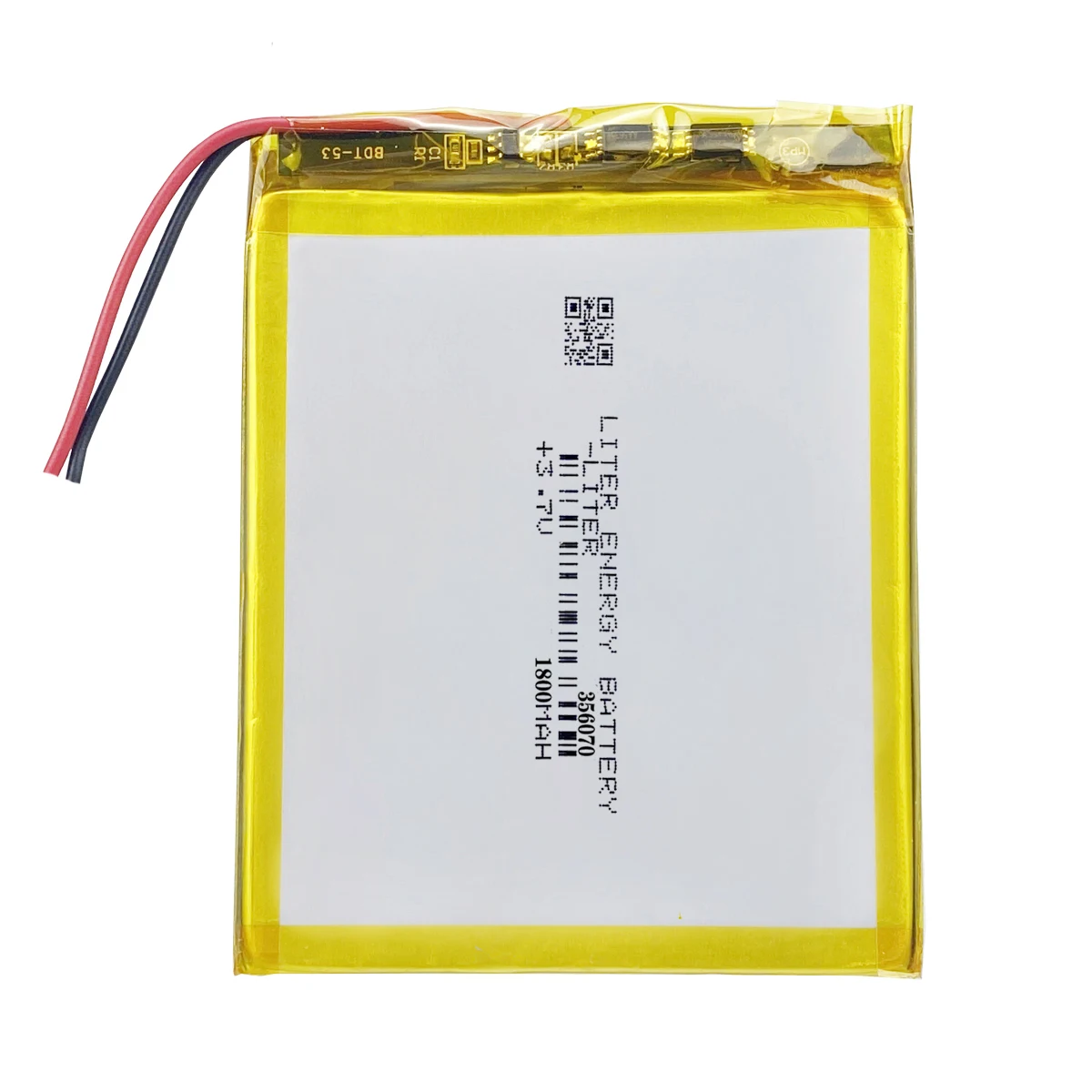 356070 3.7V 1800mAh Rechargeable lipo battery for 7inch tablet pc, MID, PDA
