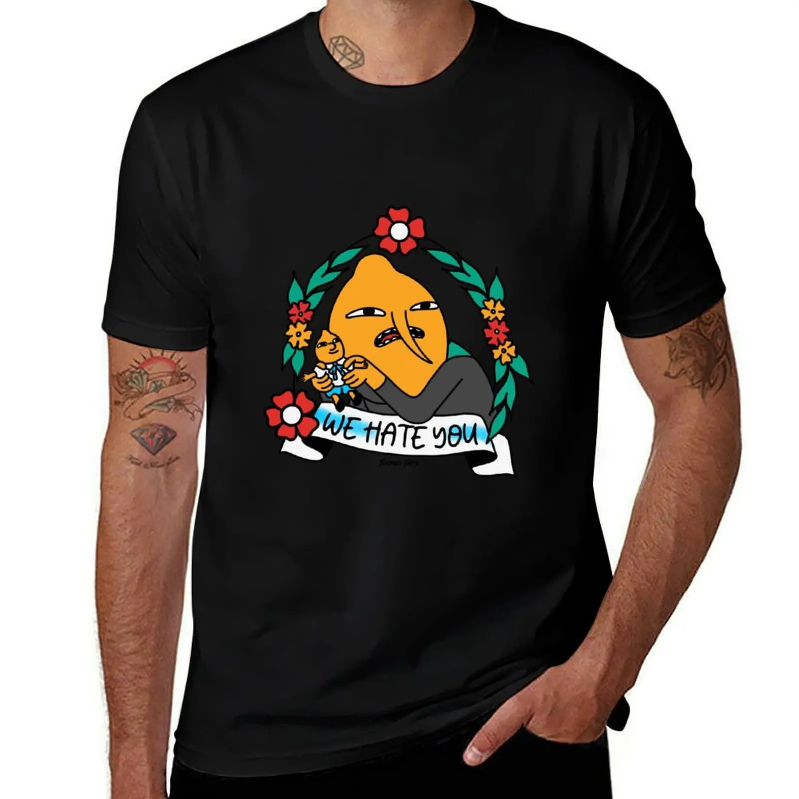 

Lemon Head T-Shirt shirts graphic tee kawaii clothes croswit shirt man mens graphic t-shirts anime