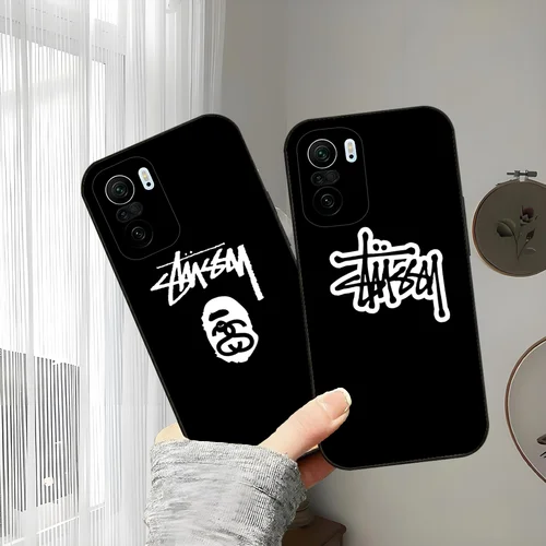 당구 무브먼트 S-stussy 휴대폰 케이스, 샤오미 미 5X 8 9 10 11 12 Lite Pro 10T PocoX3pro, PocoM3 Note 10 Pro Lite용 