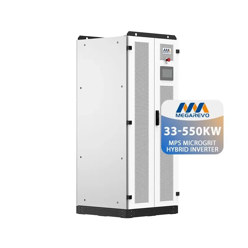 عاكس الطاقة الشمسية الهجين MPS 30kw 50kw 100kw 150kw 250KW 500kw ثلاث مراحل 380 فولت 400 فولت 415 فولت للاستخدام التجاري