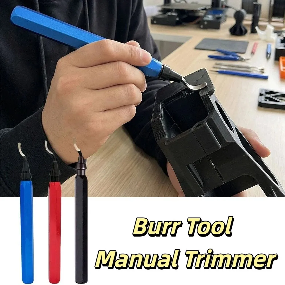 

Прецизионный инструмент для удаления заусенцев с металла 360 ° Эргономичный инструмент для снятия заусенцев, простой в использовании, компактный резак для обработки кромок труб