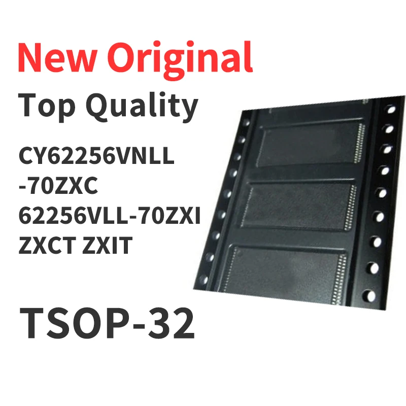 

10 Pieces CY62256VLL-70ZXC CY62256VNLL-70ZXI CY62256VNLL-70ZXC CY62256VLL-70ZXI TSOP-32 Chip IC New Original