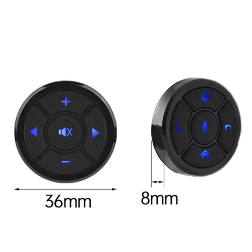 Imagen 2 del producto Control remoto inalámbrico para coche, 10 teclas, controlador de Radio para volante, Android, sonido de larga distancia, Control Multimedia, botones inteligentes