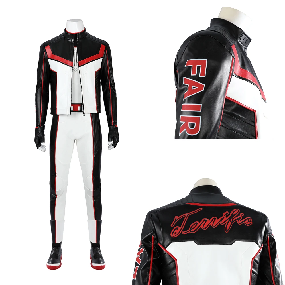 

Movie Superhero Mister Terrific Cosplay Halloween Carnival Costume Hero Role-playing Complete Clothes