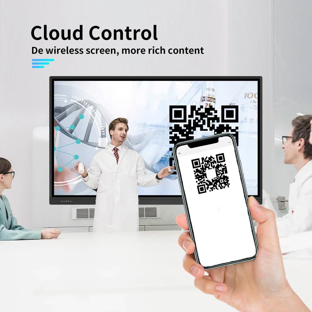 2024 New LCD Smart Classroom 86 Interactive Whiteboard Class Trace Board Whiteboard LED Pavigym China Interactive Technology