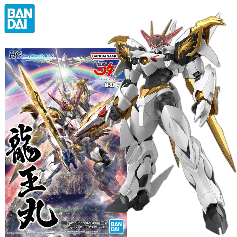 In Stock BANDAI HG Amplified IMGN Majin Eiyuuden Wataru Ryuoumaru Assembly Models Ver. Anime Action Figures Model Collectio Toy