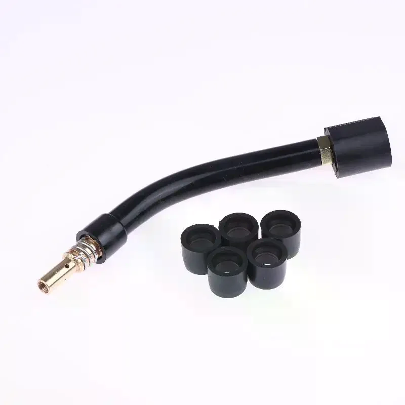 MB-15AK 14AK MIG/MAG Euro Style Welding Gun Goose Neck Bend Black Casing Replacement Part For Welding Guns