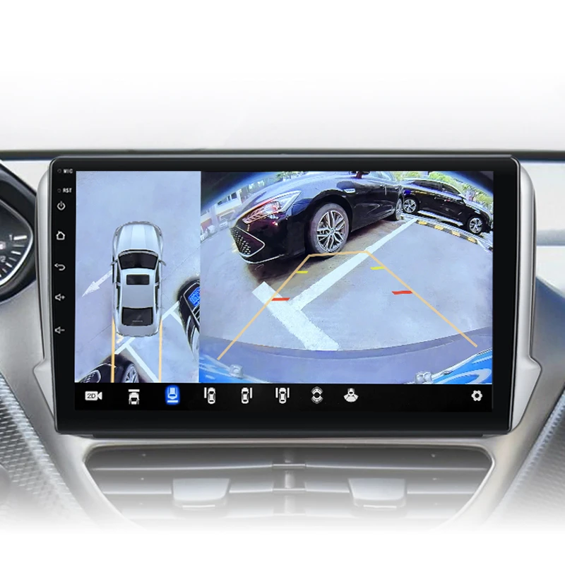 Junsun Qualcomm 8-Core 360 Camera Draadloze CarPlay Android Auto Autoradio voor Peugeot 2008 208 2012 - 2018 GPS - afbeelding 2