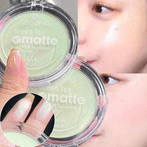 Matte Oil Control Pressed Powder Skin Color Setting Loose Powder Waterproof Cosmetic Transparent Brighten Lasting Face Makeup