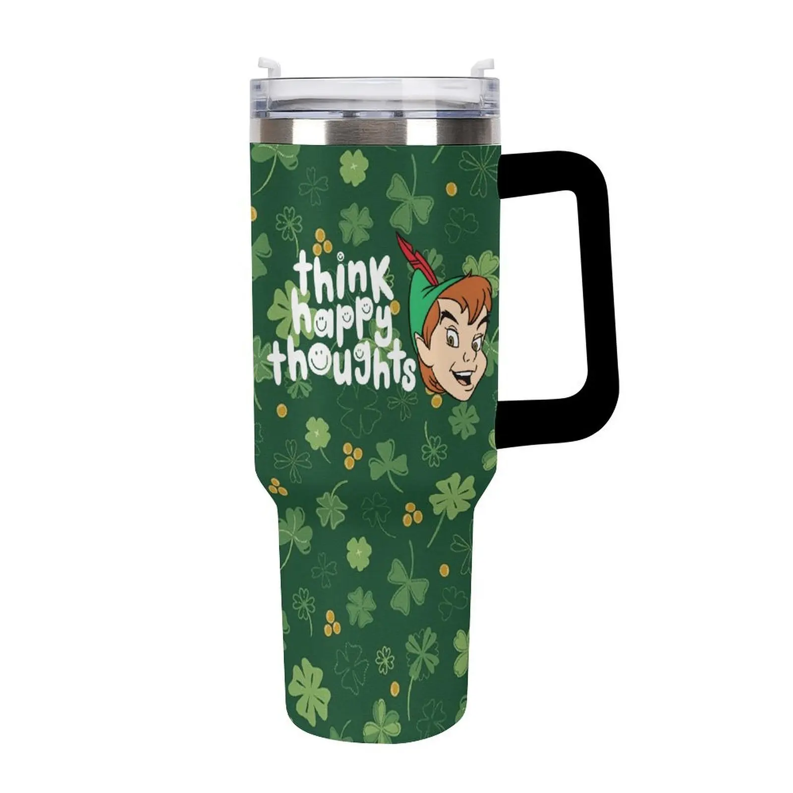 

Peter Pan Insulated Water Bottle Disney Cartoon Custom Design Your Personal Text Image Car Cup Travel Water Bottle 40 Oz Cosplay