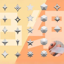 Irregular Polygon Mini Small Parts Accessories Silica Gel Mold DIY Make Ultra-light Clay Polymer Clay Doll Clothing Accessories
