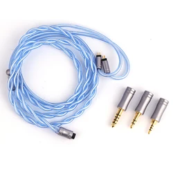 Thieaudio Oceanië 24AWG Litz Type Palladium Gecoat Zilver Kabel
