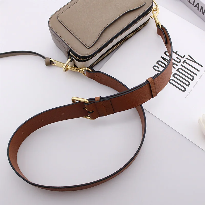 Tinberon Bag Straps for Crossbody Adjustable Shoulder Bag Straps Replacement Lychee Pattern Wide Bag Strap Handbags Accessories