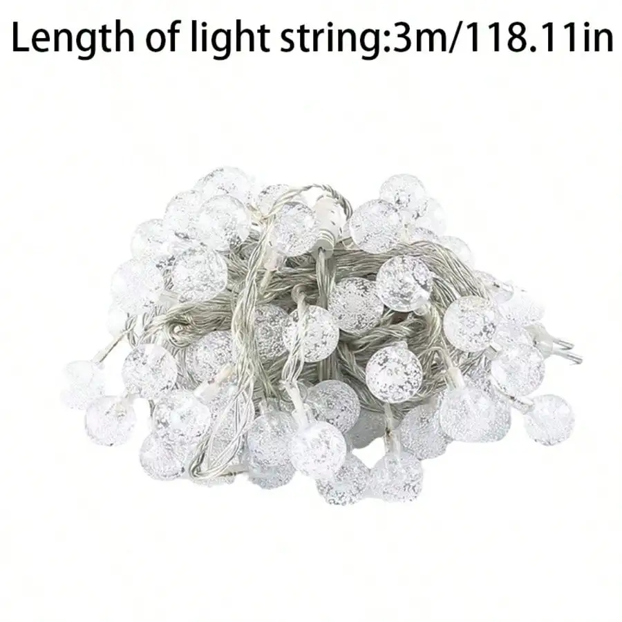 أضواء LED الجنية السحرية أو الأبيض الدافئ (عشوائي) | مثالية لغرفة النوم | شجرة عيد الميلاد | ديكور الحفلات والعطلات #3