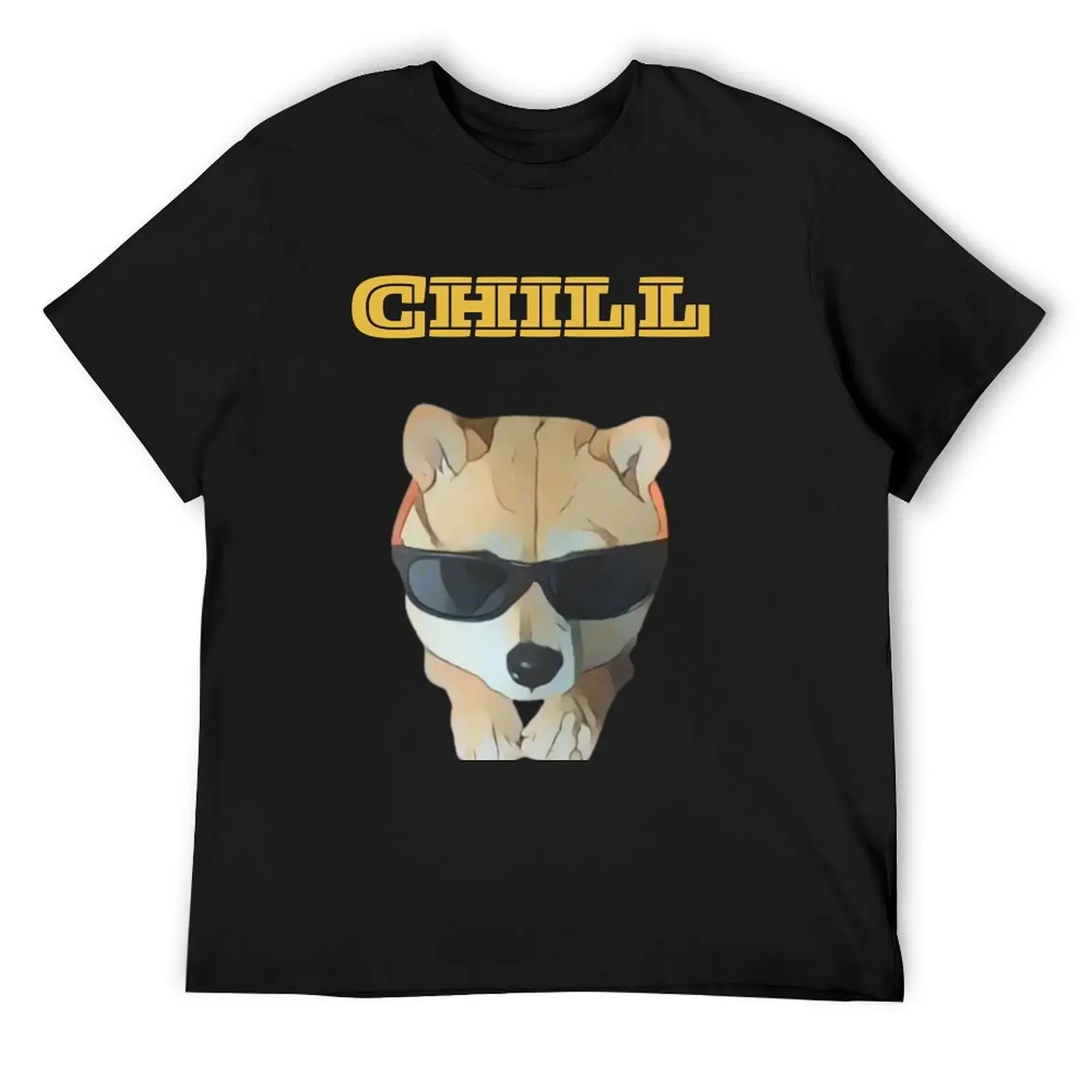 

Cool Dog Graphic Print T-Shirt summer 2025 anime t shirts customizeds vintage t shirt men