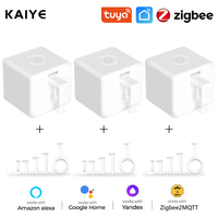 Zigbee Fingerbot Plus Tuya Smart Switch Button Pusher New Finger Robot Smart Life Timer Voice Control Alexa Google Home Alice