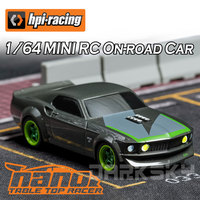 HPI 160980 NANO-TTR 1/64 MINI RC Remote Control On-road Car Desktop Adult Children's Toys