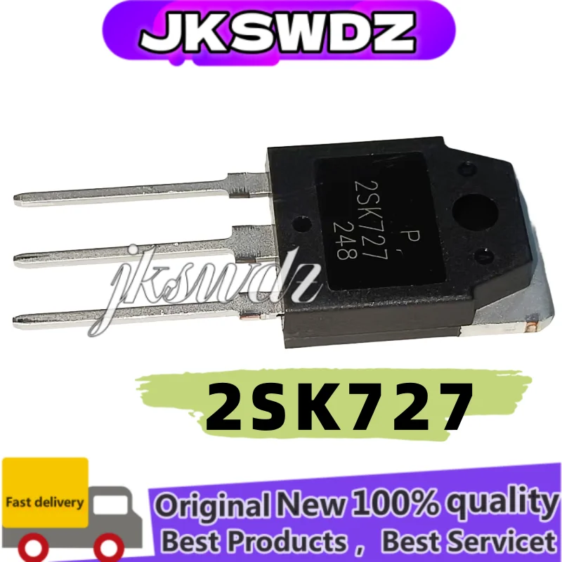 

5pcs new Original 2SK727 K727 TO-3P 5A 900V MOSFET field-effect transistor