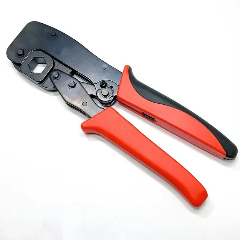 Factory Direct Crimp Tool  Coaxial Cable Cutter Wire Stripping Tool  Ratchet Mechanism Hex Cavity