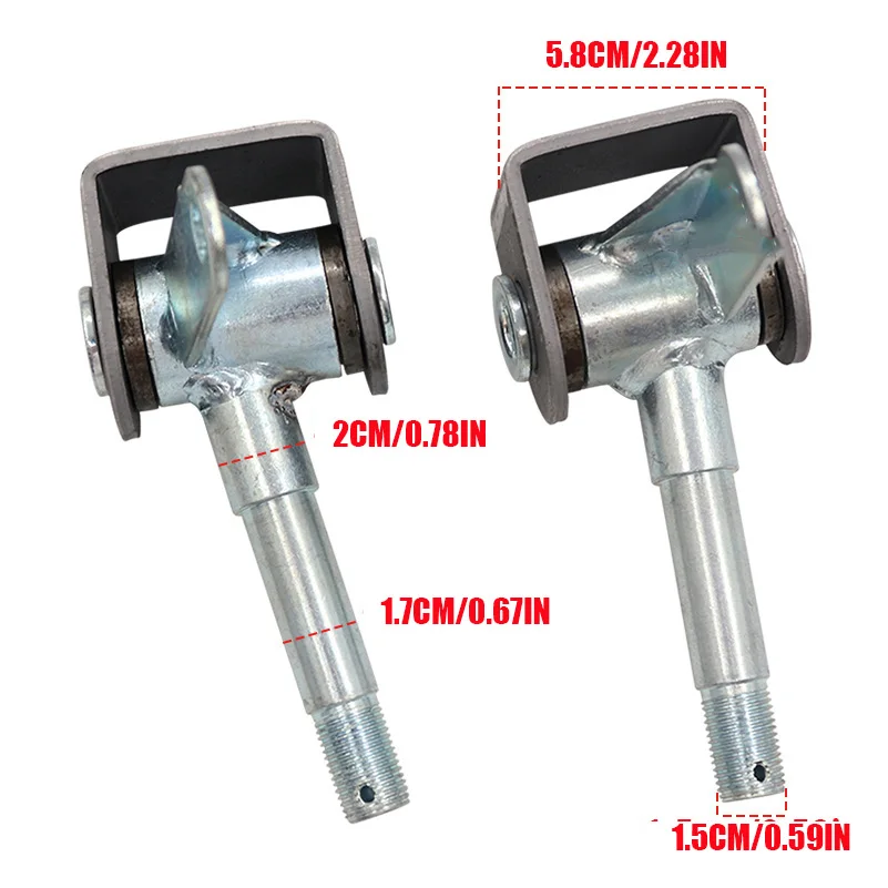 ATV Four Wheel Beach 110 168CC Kart Accessories 6-inch Wheel Hub Steering Joint Spindle Flange Sheep Horn Complete Set