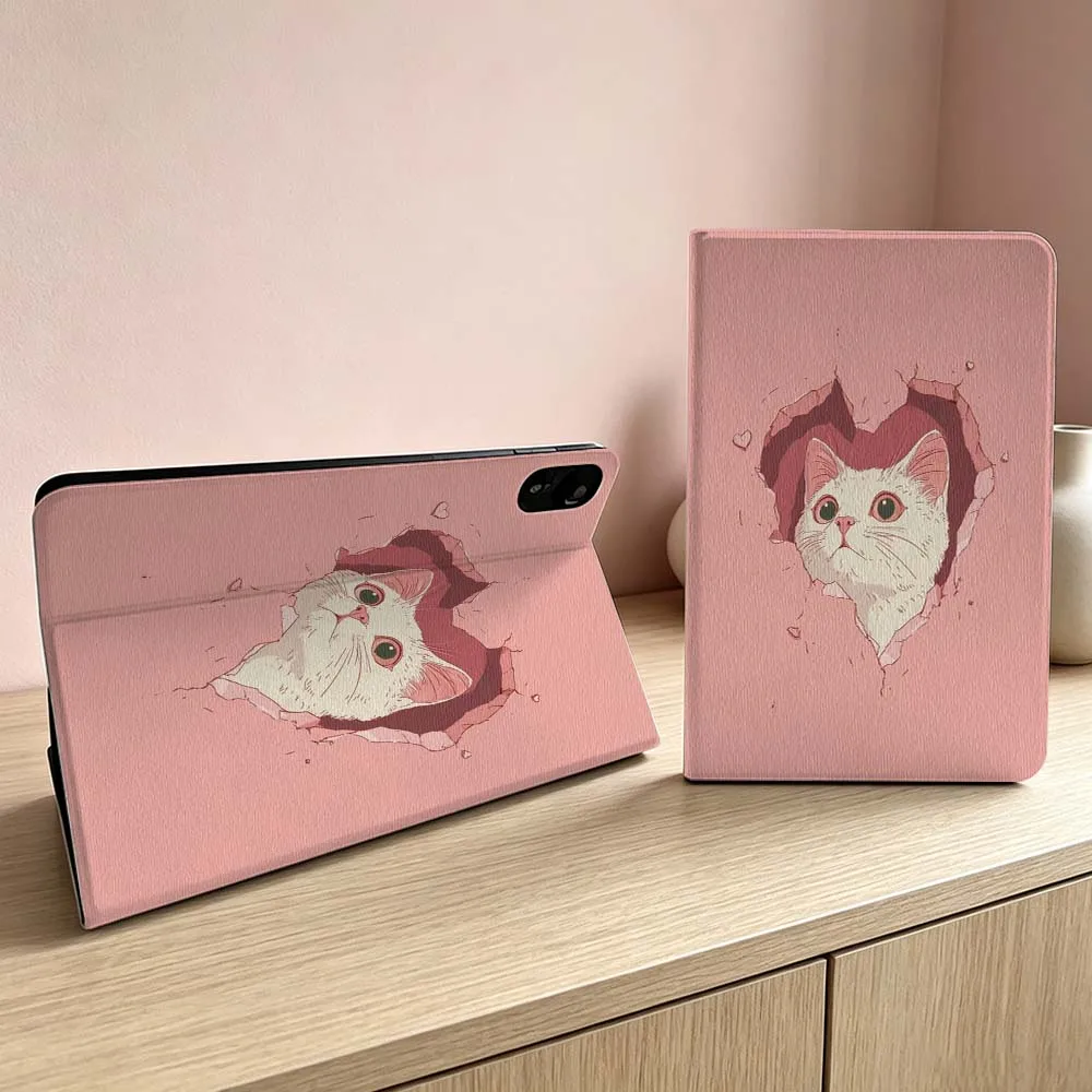 

Cute fun cat patterns Soft For Xiaomi Redmi Mi Pad 8 7 6 5 4 2 SE K Pro Max Ultra Poco Pad Inch Tablet Case