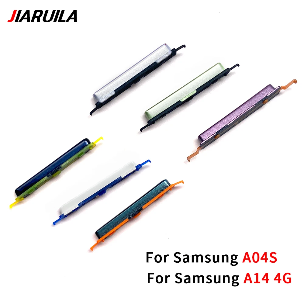 

20 шт./лот, отличные боковые кнопки регулировки громкости для Samsung A04 A04E A04S A14, маленькие боковые клавиши, запасные части
