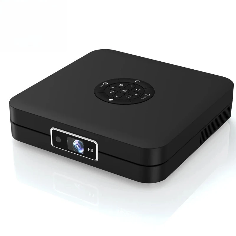 Лидер продаж K1 3D Smart 4k Android DLP мини-проекторы с 2,4G/5,0G WIFI высокой яркости портативный голограммный проектор