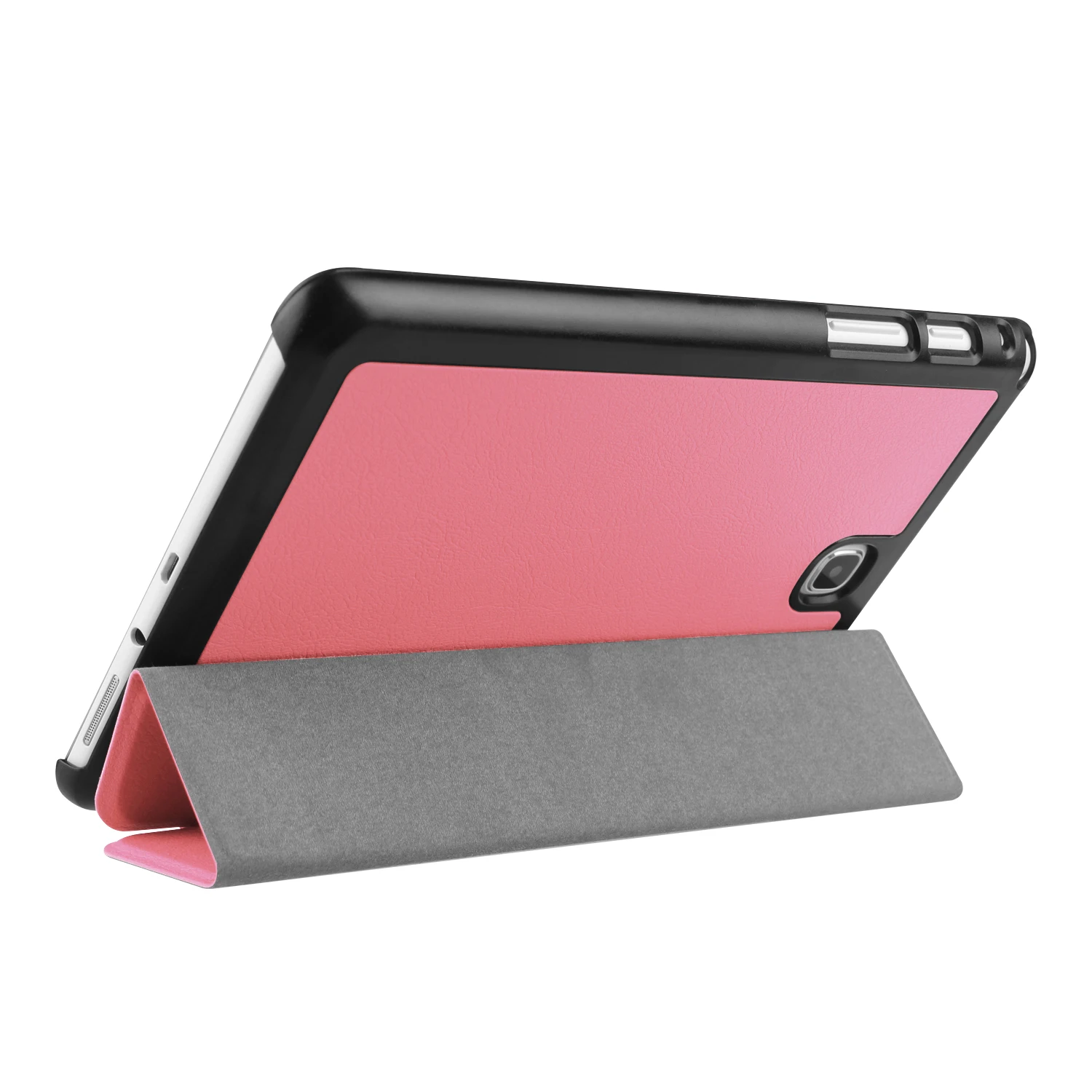 Third Fold Holder Tablet Stand Cover Faux Leather Case For Samsung Galaxy Tab A 8.0 SM-T350 T355 P350 P355 Tab Shell Accessories