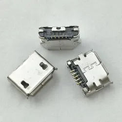 5Pin Micro USB Connector SMD SMT B Vrouwelijke krul Poort Jack Staart Sockect Plug Voor Android telefoon data Mobiele opladen poort connector