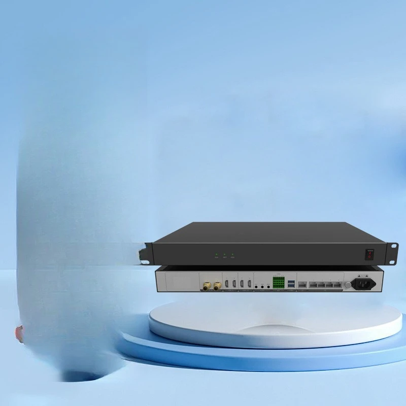 Embedded recording and broadcasting director all-in-one machine teaching and education video conference multi-position