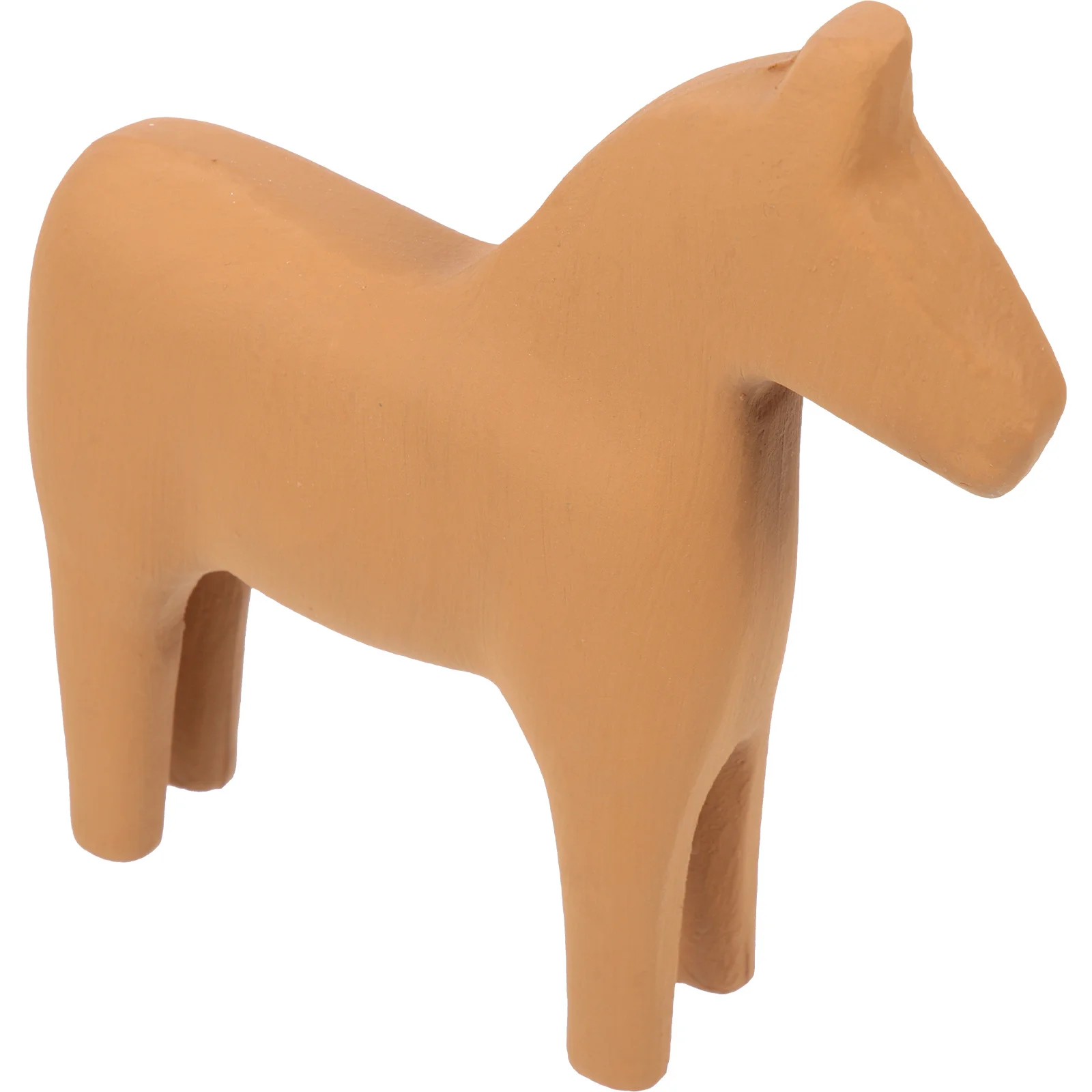 

Exquisite Wooden Horse Ornament Home Decor Accessory Handcrafted Horse Statue for Bookcase Shelf Table Bedside Kids Room Layout