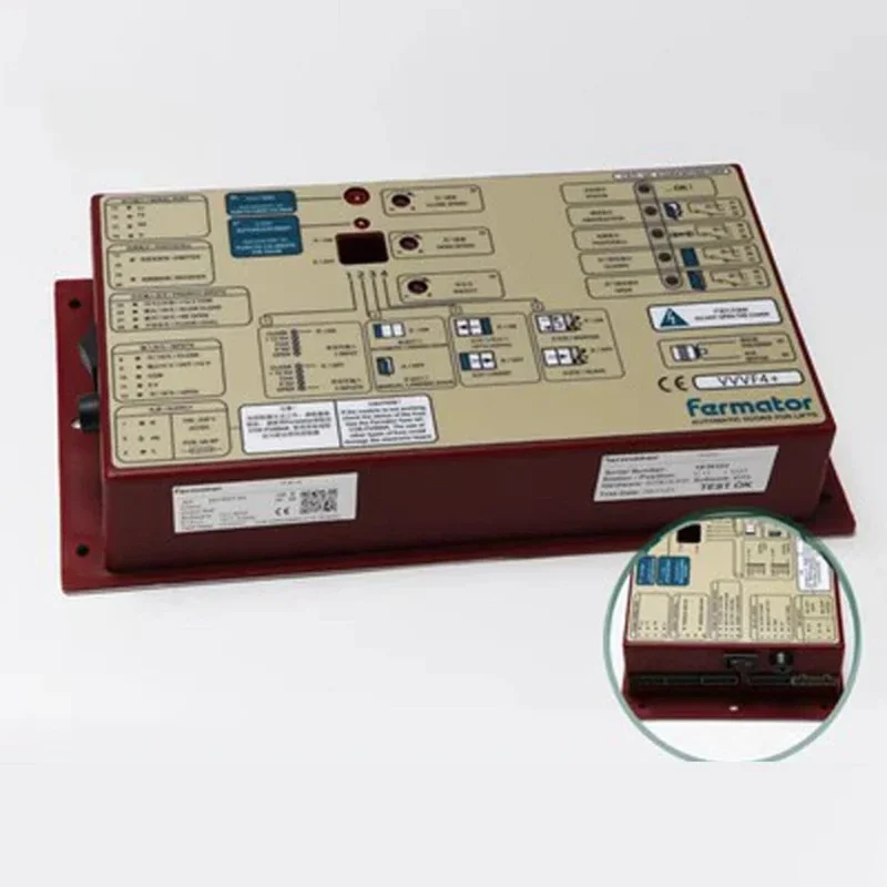 Controlador compacto de puerta de ascensor, unidad Fermator VVF, VF4 +, VVVF4
