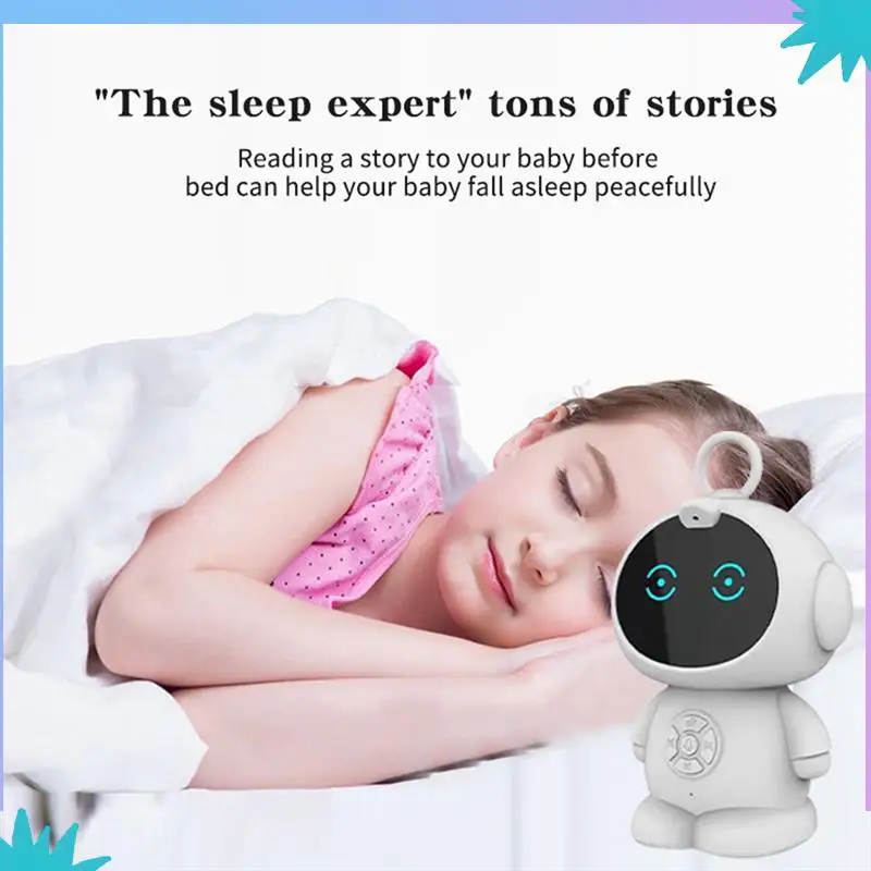 

ABZW Interactive AI Mini Robot With Story And Music Learning Features, Voice Conversation Enabled