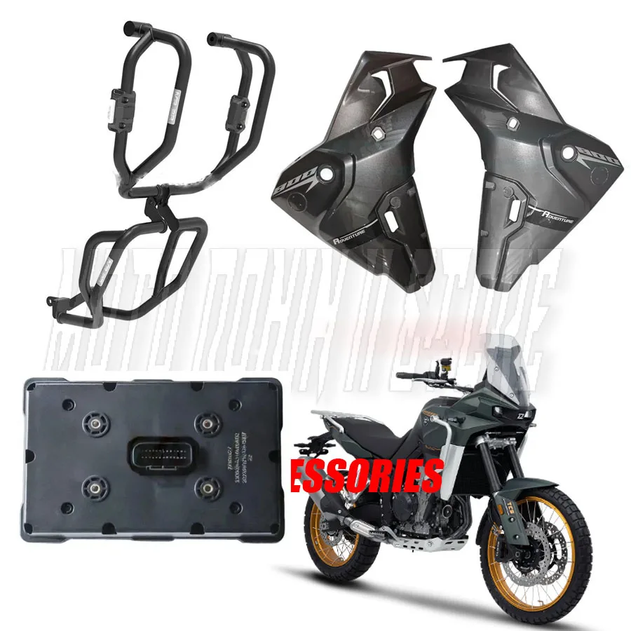 KOVE 800X Motorcycle Accessories - Buyer-only link: Bumper, Plastic Parts, Display Screen