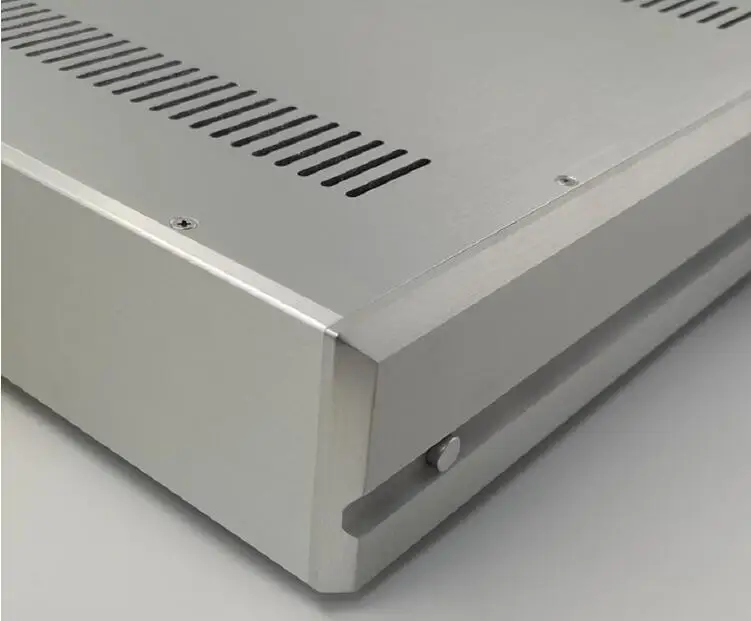 4392 هيكل مضخم الصوت من الألومنيوم بالكامل DIY Preamp Case DAC Decoder Box Shell