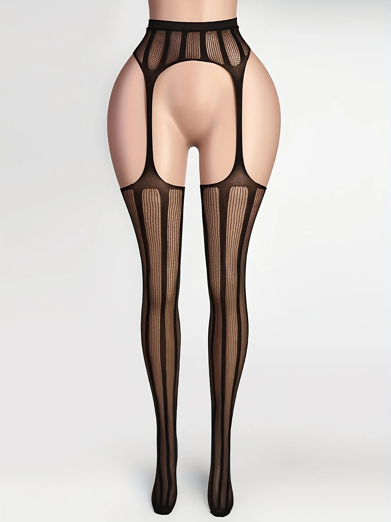 1 Pair Women's Lingerie Bodysuit / Lace Suspender Tights / Sexy Fishnet Stockings