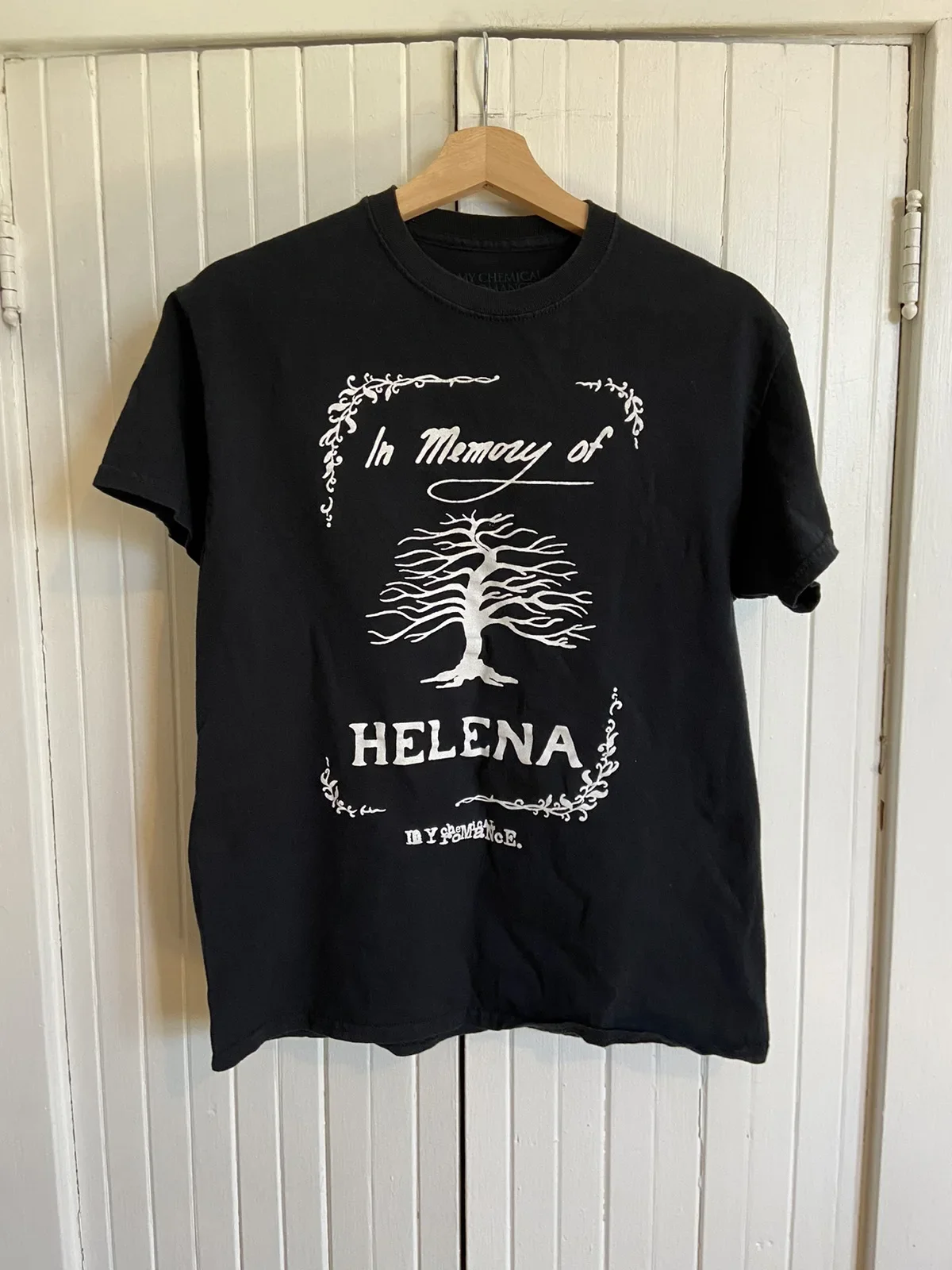 New Arrival fashion heavyweight Hot Sale vintage Summer streetwea anime clothes 2000s In Memory of Helena Chemical Romance Tee