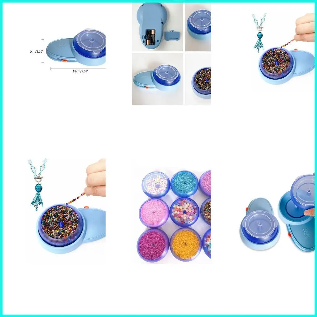 

Bead Spinner Electric Beads Spinner Adjustable Speed Beading Bowl