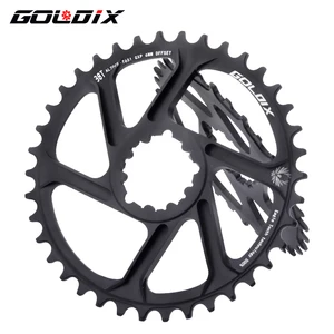 Goldix-Chainring by bicycle, narrow wide wheel, crank crown for Sram 3-Bolt Single Disc, 30 t, 32 t, 34 t, 36 t, 38t Main Main Sales Crown Crown - №1