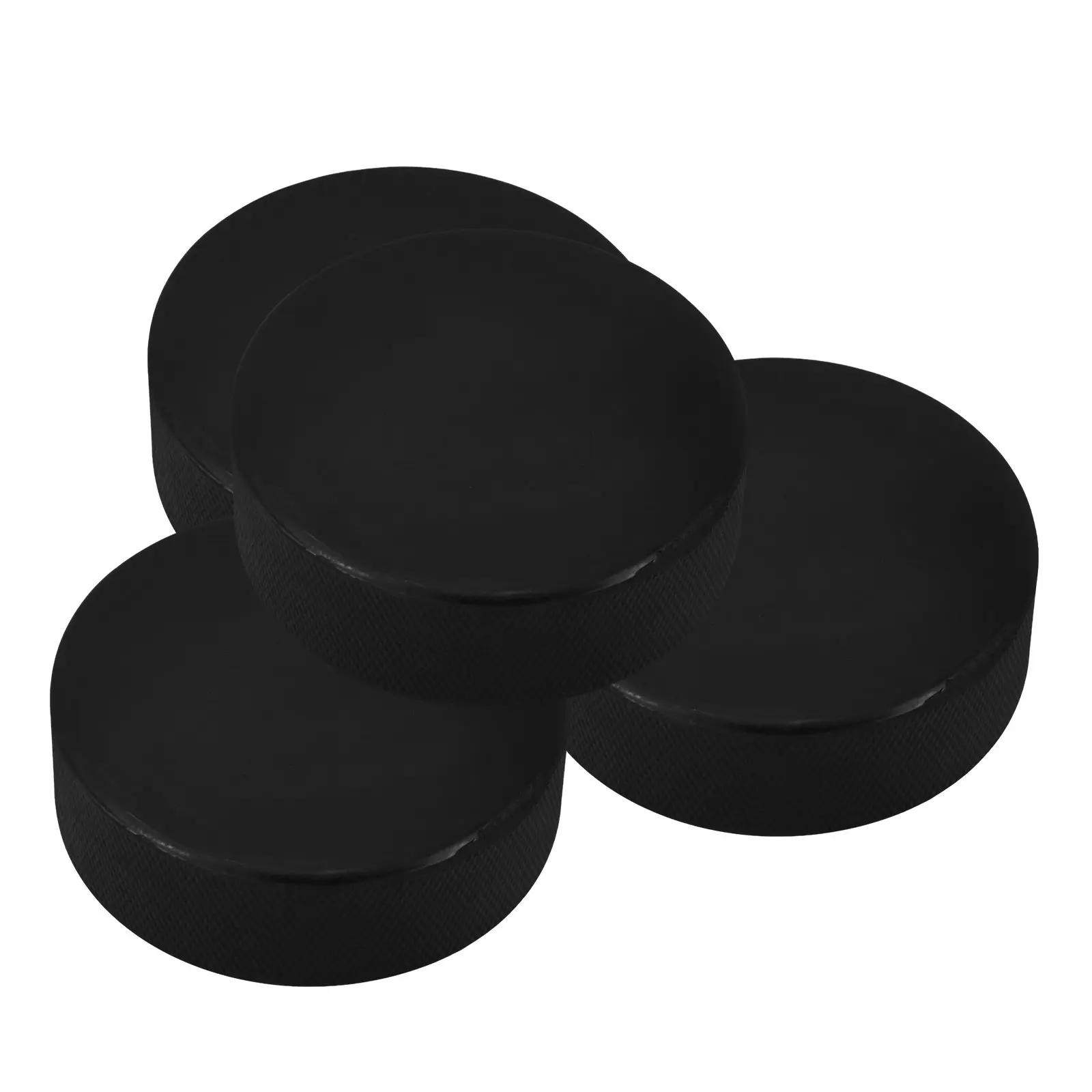 

Набор из 4 резиновых хоккейных шайб для тренировок, с низким коэффициентом трения, для отработки техники, для подростков и взрослых