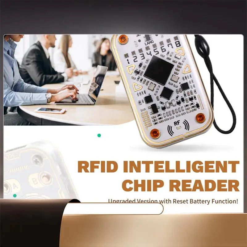

Professional NFC Read Writer: Chameleon Ultra RFID Smart Chip Reader With 2XT5577/CUID Keychains-X64A