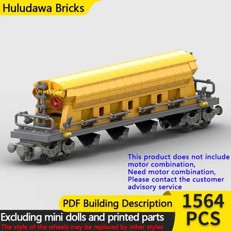 

Модель городского автомобиля MOC, строительные кирпичи, железная дорога, бункер, автомобильная каретка, модульная технология, подарки, праздник, сборка, детский игрушечный костюм