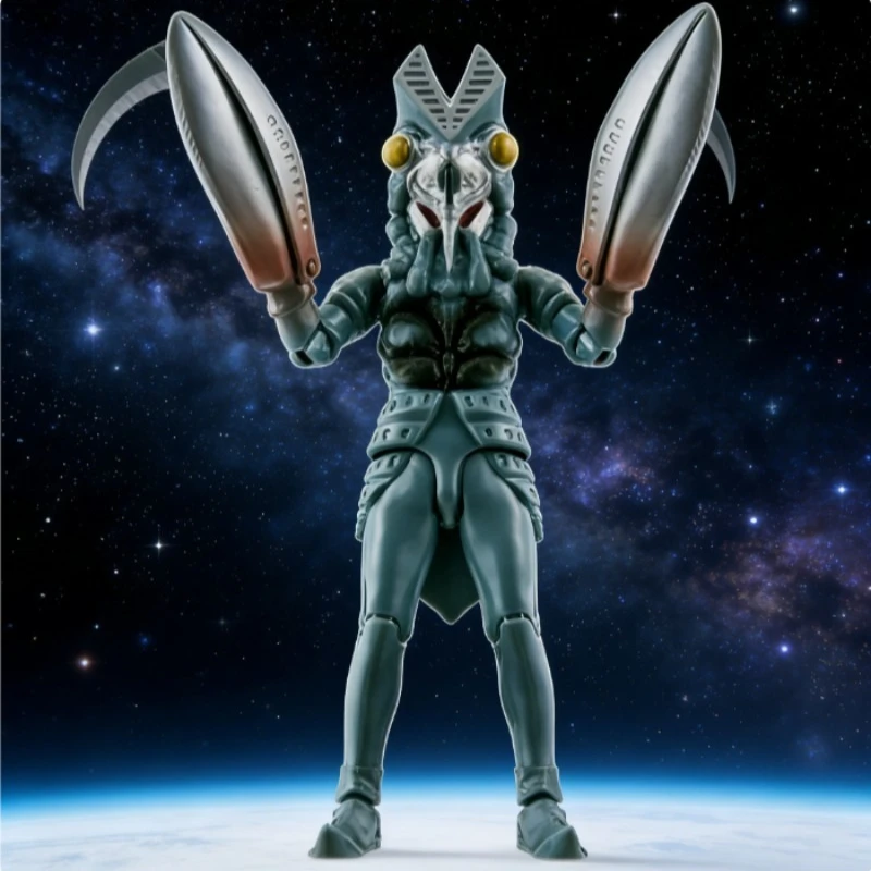 

Bandai Genuine Super Movable First Generation Ultraman Baltan Star Human Movable Doll Children's Collection Toy Figurine