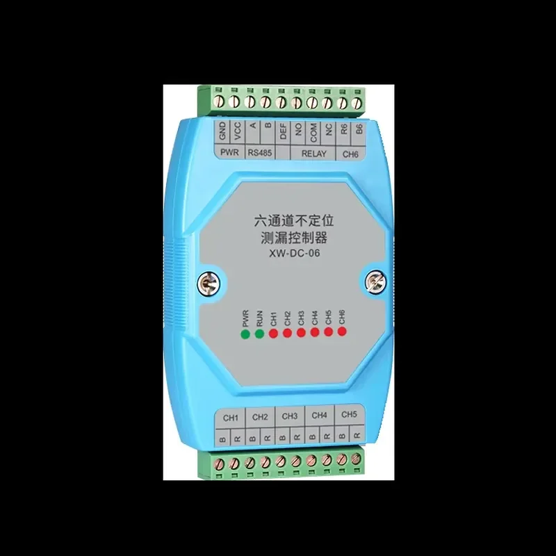 Complete Xiangwei 6-Channel Leakage Monitoring Solution 5s Response 500m Detection Strobe Horn Alarm CE Certified Underfloor