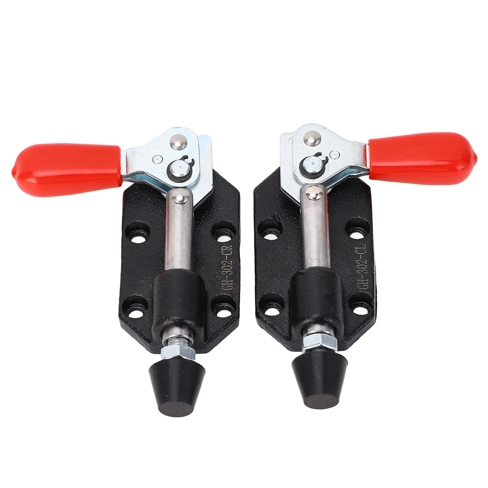 2pcs Push Pull Toggle Clamp Rustproof 20mm Stroke Erosion Resistant Left Right Quick Release Toggle Clamp Jig for Positioning