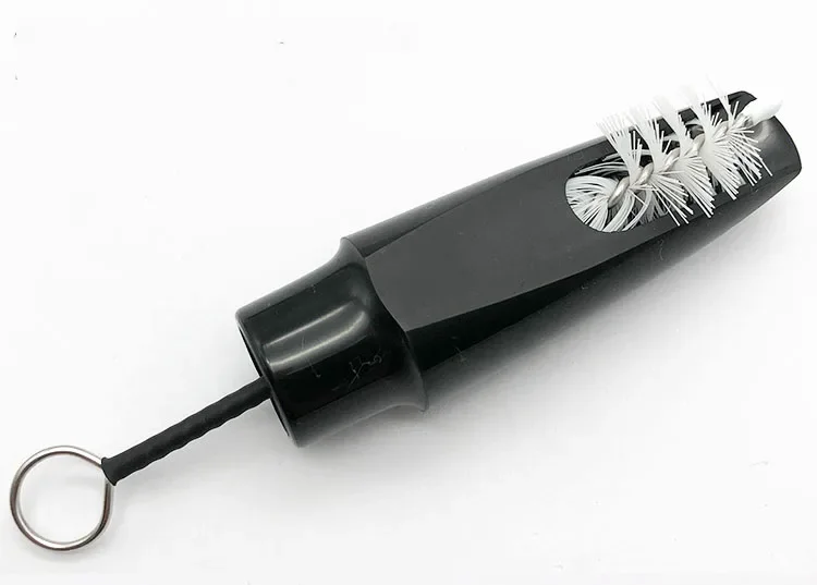 Cleaning Brush for Saxophone Mouthpiece, Metal Handle, Bristles Tools, Clarinet, Alto, Tenor, Soprano, Sax, Flute, Trumpet