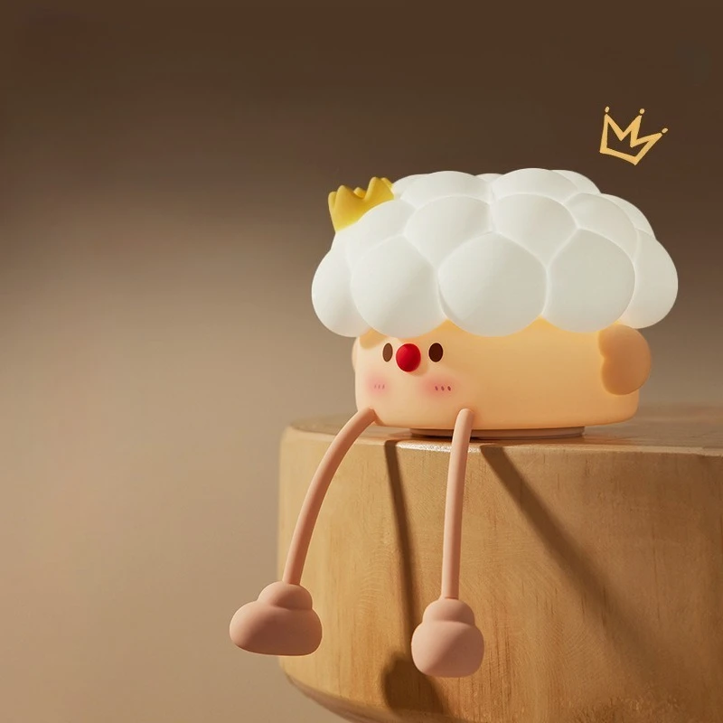 

Силиконовый ночник-головоломка для детей, прикроватная лампа для спальни, светильник для гостиной, мультяшный атмосферный светильник, украшение для дома