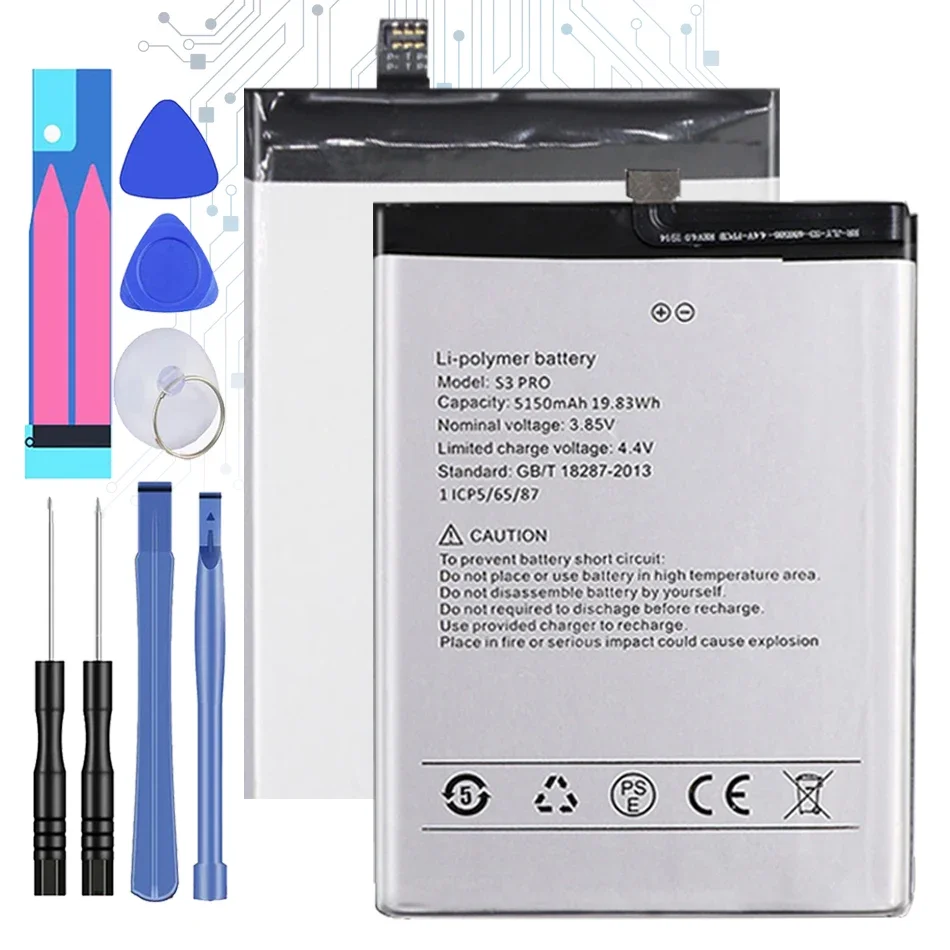 

5150mAh Replacement Battery For UMI Umidigi F1/ F1 Play/ S3 Pro /S3Pro / F1Play